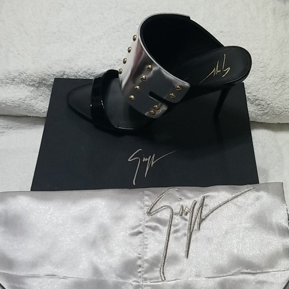 AUTHENTIC GIUSEPPE ZANOTTI STILETTO SANDALS - Picture 2 of 4